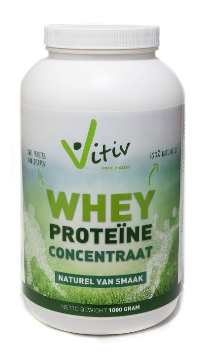 Vitiv Whey proteine concentrate 80% (500 gr)