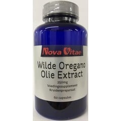 Nova Vitae Wilde oregano olie 250mg (60 caps)