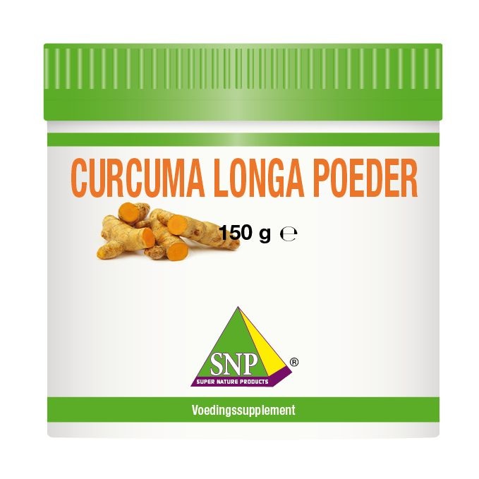 SNP SNP Curcuma longa poeder puur (150 gr)