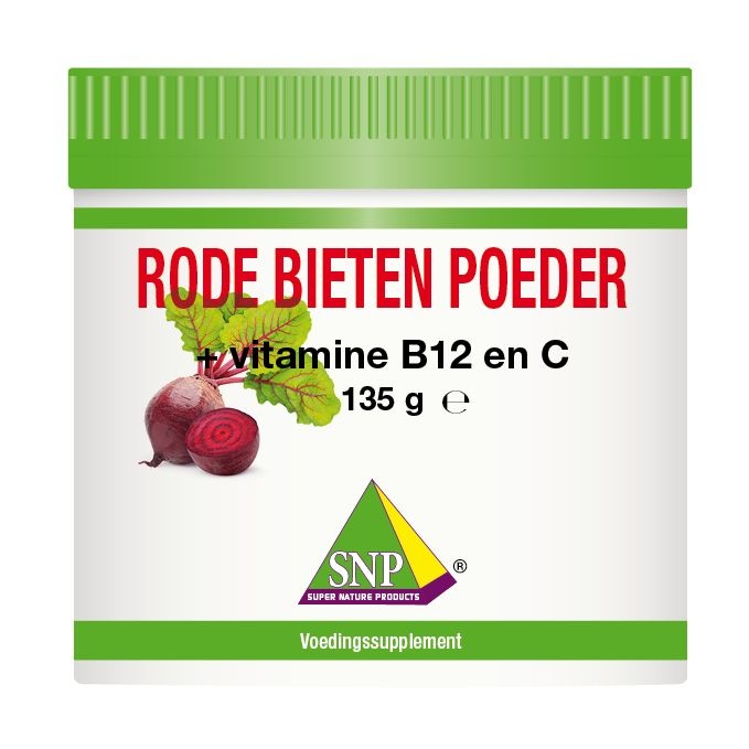 SNP Rode bietenpoeder vitamine B12 vitamine C stevia (135 gram)