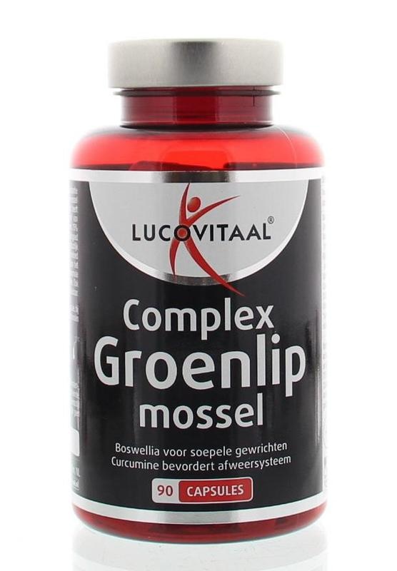 Lucovitaal Lucovitaal Groenlipmossel complex (90 caps)