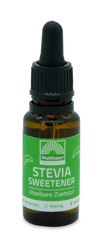 Mattisson Mattisson Stevia sweetener - zoetstof vloeibaar (20 ml)