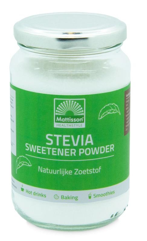 Mattisson Mattisson Stevia sweetener powder (stevia & erythritol) (250 gr)