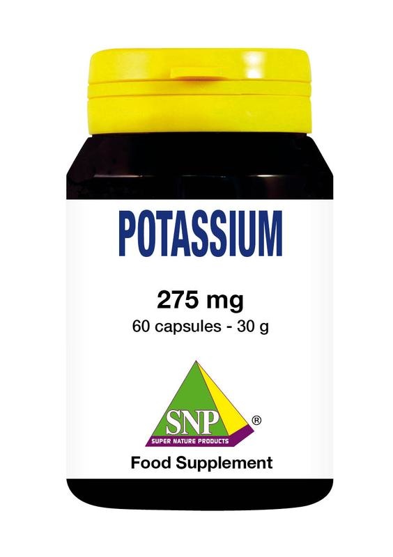 SNP SNP Potassium citraat 275 mg (60 caps)