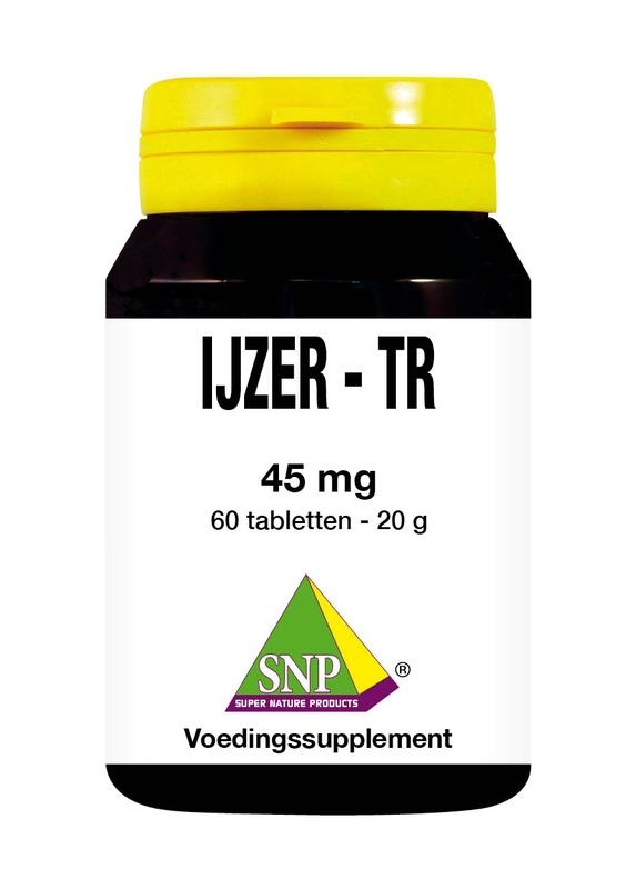 SNP SNP IJzer 45 mg TR (60 caps)