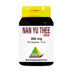 SNP Nan yu thee 350 mg puur (60 caps)