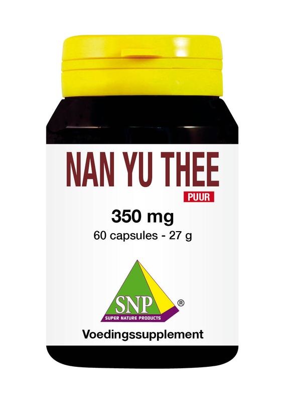 SNP SNP Nan yu thee 350 mg puur (60 caps)