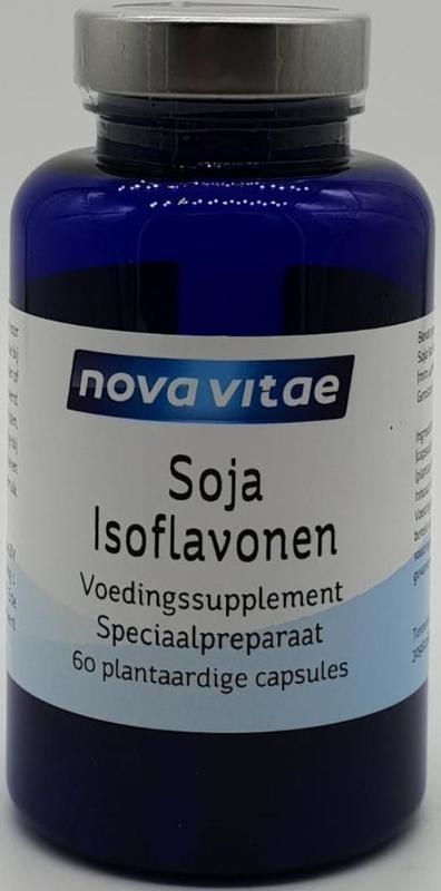 Nova Vitae Nova Vitae Soja isoflavonen 60 mg (genisteine) (60 vega caps)