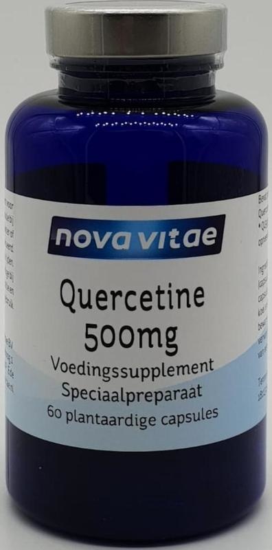 Nova Vitae Nova Vitae Quercetine 500 mg puur 100% (60 vega caps)