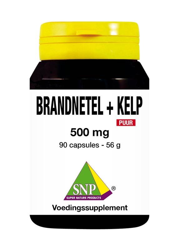 SNP SNP Brandnetel + kelp 500 mg puur (90 caps)