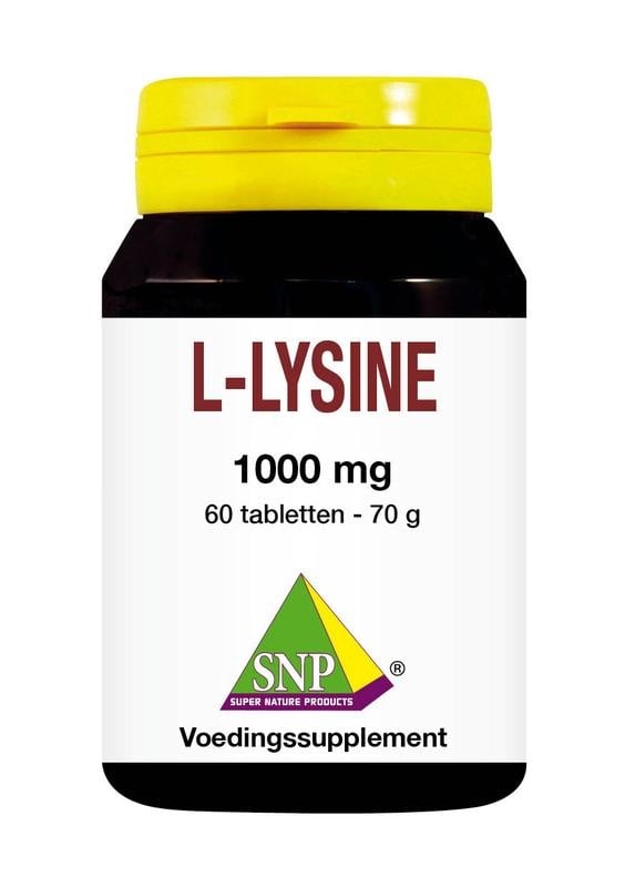 SNP L-lysine 1000 mg (60 tabletten)