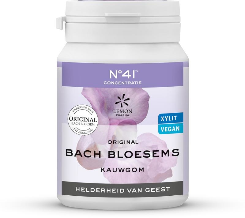 Lemonpharma Bach Lemonpharma Bach Bach Bloesem kauwgom nr. 41 concentratie (60 gr)