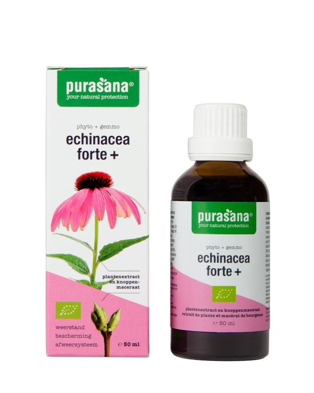 Purasana Purasana Echinacea forte + vegan bio (50 ml)