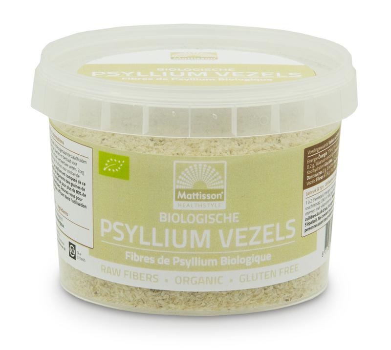 Mattisson Mattisson Psyllium vezels biologisch bio (90 gr)