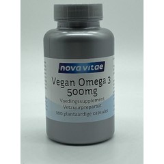 Nova Vitae Vegan omega 3 500 mg (100 vega caps)