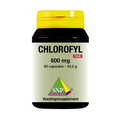 SNP Chlorofyl 600 mg puur (60 caps)