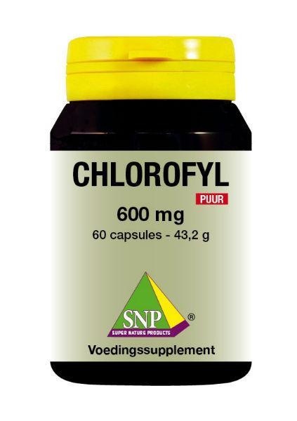 SNP SNP Chlorofyl 600 mg puur (60 caps)