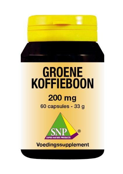 SNP Groene koffiebonen 200 mg (60 capsules)