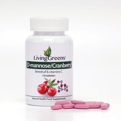 Livinggreens Cranberry met D Mannose (120 tab)