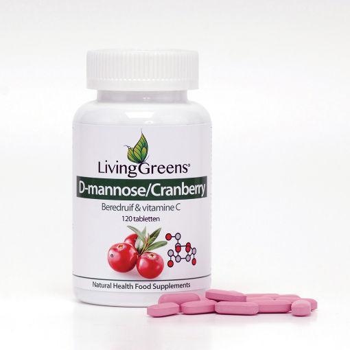 Livinggreens Livinggreens Cranberry met D Mannose (120 tab)