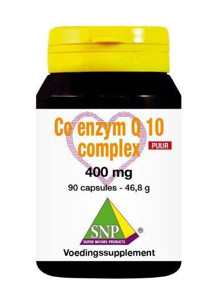 SNP SNP Co enzym Q10 complex 400 mg puur (90 caps)