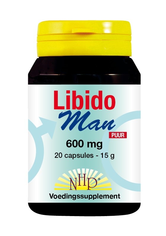 NHP Libido man 600 mg puur (20 Capsules) NHP Libido man 600 mg puur (20 Capsules)