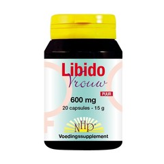 Libido vrouw 600 mg puur (20 Capsules)