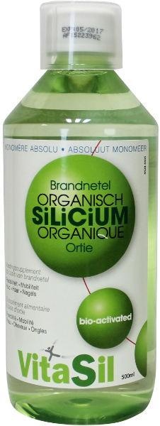 Vitasil Vitasil Organisch silicium & brandnetel huid haar nagels (500 ml)