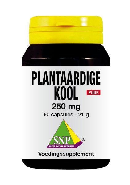 SNP SNP Plantaardige kool 250 mg puur (60 caps)