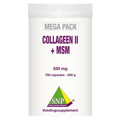 SNP Collageen II + MSM megapack (750 capsules)