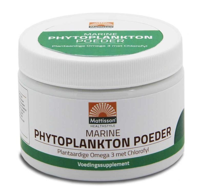 Mattisson Mattisson Marine phytoplankton algen poeder (100 gr)