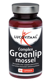 Lucovitaal Lucovitaal Groenlipmossel complex (30 caps)