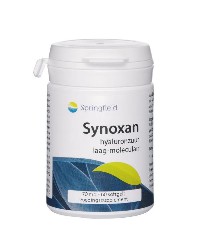 Springfield Springfield Synoxan hyaluronzuur low-molec 70 mg (60 Softgels)