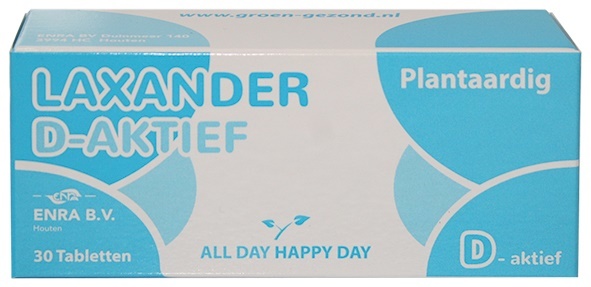 Alldayhappyday Laxander d-aktief (30 tabletten)