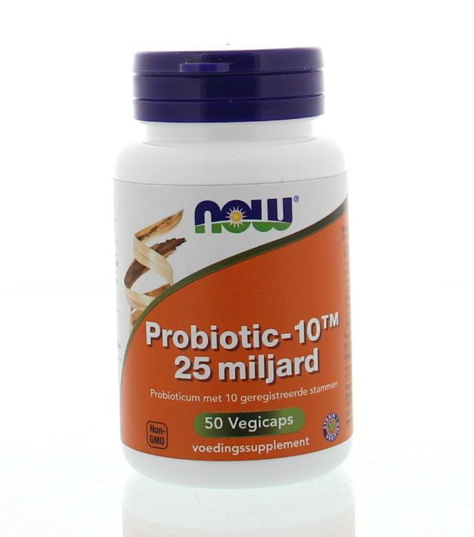 Now NOW Probiotic 10TM 25 miljard (50 vcaps)