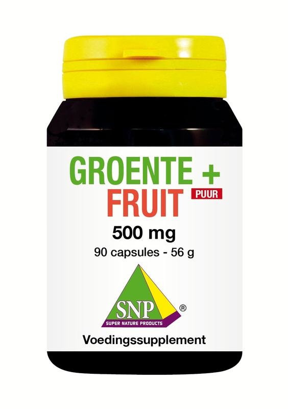 SNP SNP Groente & fruit 500 mg puur (90 caps)