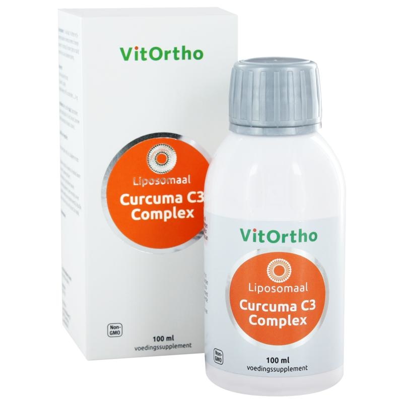 VitOrtho Curcuma C3 complex liposomaal (100 ml) VitOrtho Curcuma C3 complex liposomaal (100 ml)
