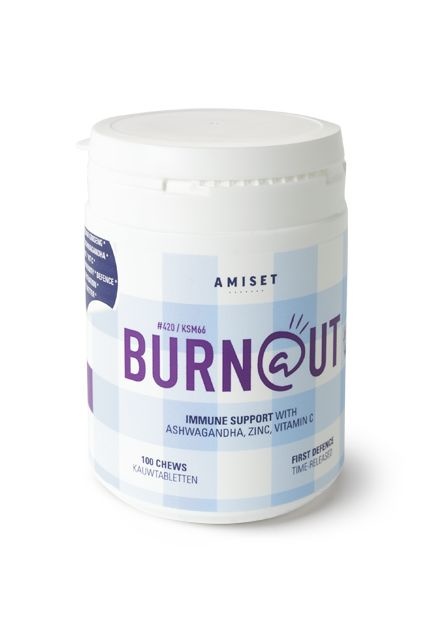 Amiset Burnout - Ashwagandha (100 st) Amiset Burnout - Ashwagandha (100 st)