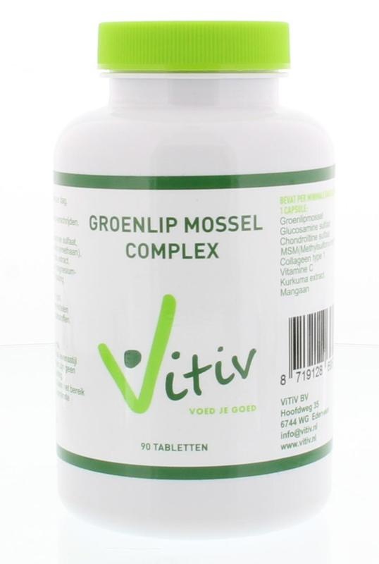 Vitiv Vitiv Groenlipmossel complex (90 tab)