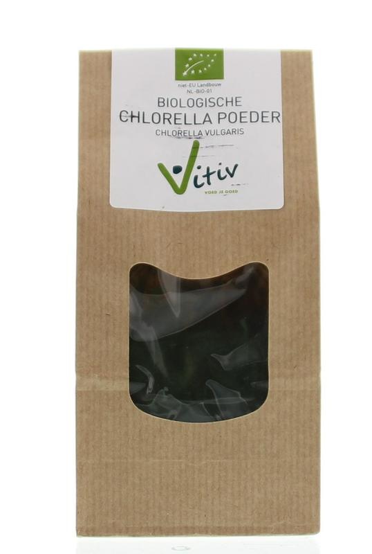 Vitiv Vitiv Chlorella poeder bio (125 gr)