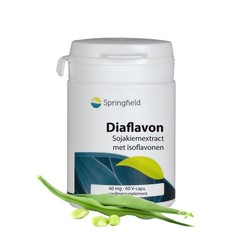 Springfield Diaflavon soja isoflavon 40 mg (60 vega caps)