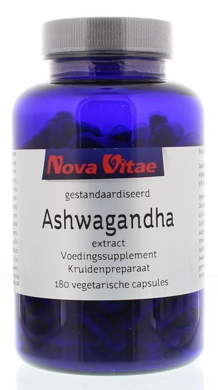 Nova Vitae Nova Vitae Ashwagandha extract (180 vega caps)