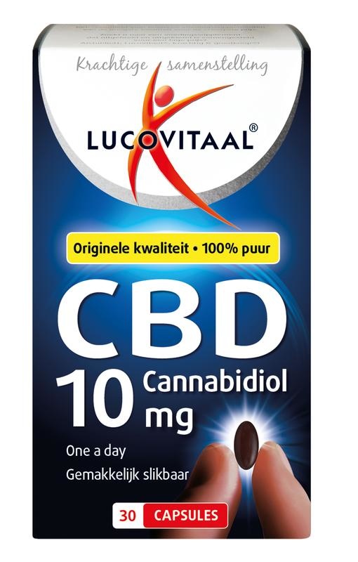 Lucovitaal Lucovitaal CBD 10mg forte (30 caps)