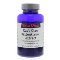Nova Vitae Cats claw kattenklauw 500 mg (90 caps)