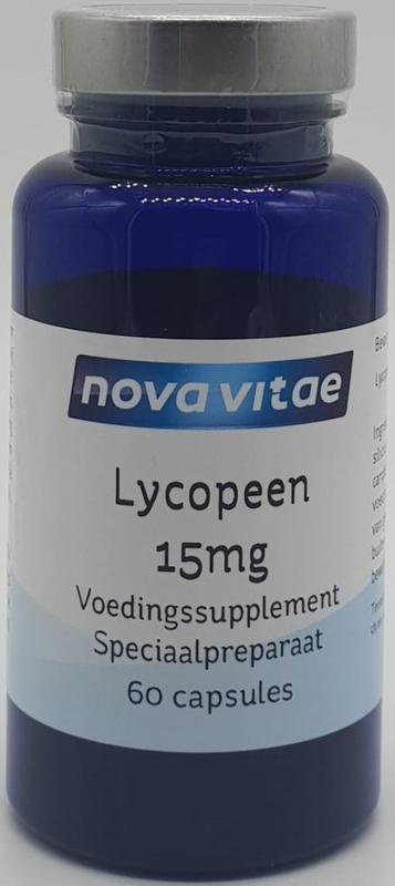 Nova Vitae Nova Vitae Lycopeen 15mg (60 caps)