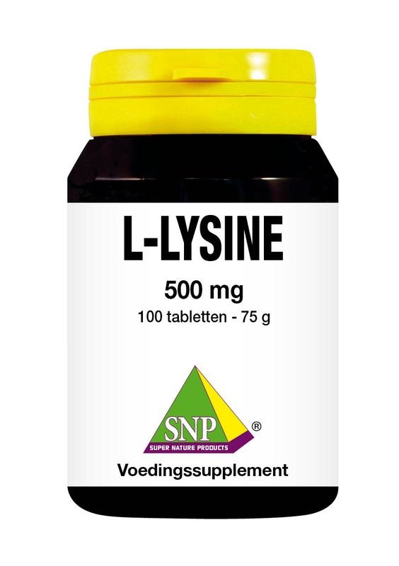 SNP L-lysine 500mg (100 tabletten)