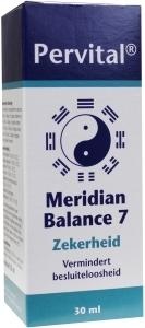 Pervital Pervital Meridian balance 7 zekerheid (30 ml)