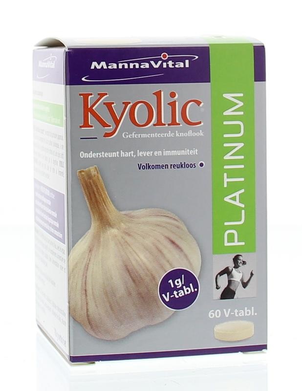 Mannavital Mannavital Kyolic platinum (60 tab)