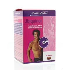 Mannavital Ubiquinol co-enzyme Q10 (60 caps)