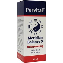 Pervital Meridian balance 9 ontspanning (30 ml)